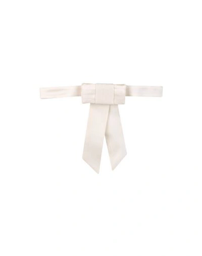 Dsquared2 Bow Tie In Ivory