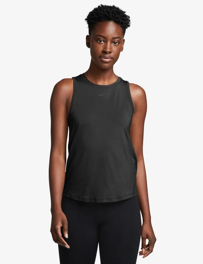 Nike One Classic Dri-fit Tank Top In Black