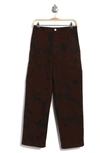 Obey Brighton Carpenter Pants In Java Brown Multi