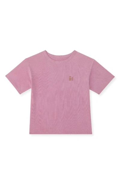 The Sunday Collective Kids' Natural Dye Everyday Tee In Shellac
