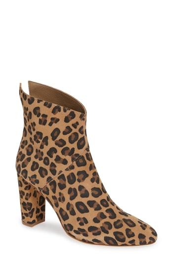 matisse tinsel bootie leopard