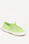 Superga 'cotu' Sneaker In Acid Green