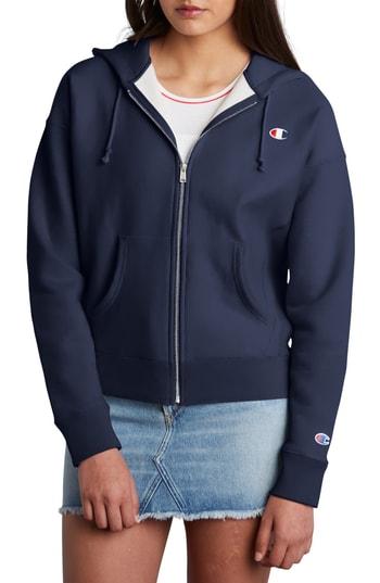 champion imperial indigo hoodie