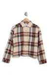 Obey Viola Plaid Cotton Button-up Shirt In Clay Multi