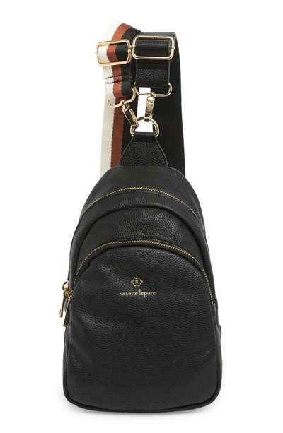Nanette Lepore Dale Convertible Backpack In Black ModeSens