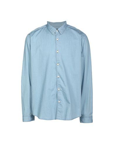 theory mens denim shirt