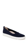 Vionic Uptown Knit Skimmer Flat In Navy