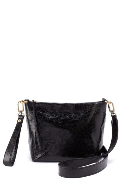 Hobo Ashe Leather Crossbody Bag In Black