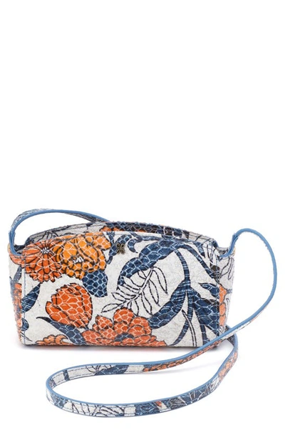 Hobo Jesse Leather Crossbody Bag In Orange Blossom