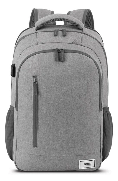 Solo New York Define Backpack In Gray