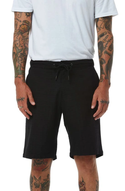 Ezekiel Hart Drawstring Shorts In Black