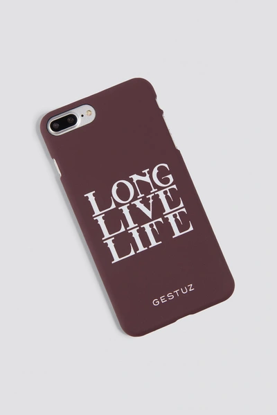 Gestuz Mobile Cover Ma18 - Brown