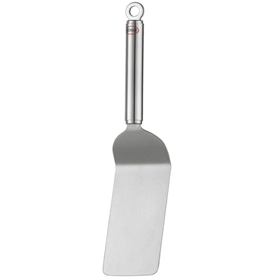 Rosle Angled Spatula, Stainless Steel In Silver