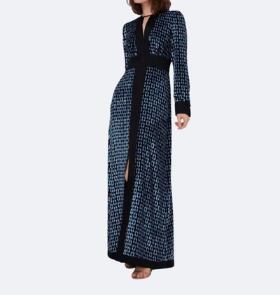 Diane Von Furstenberg Libby Dress In Chain Go In Multi