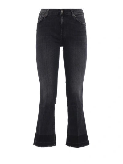 7 For All Mankind Cropped Bootcut Jeans In Vibe