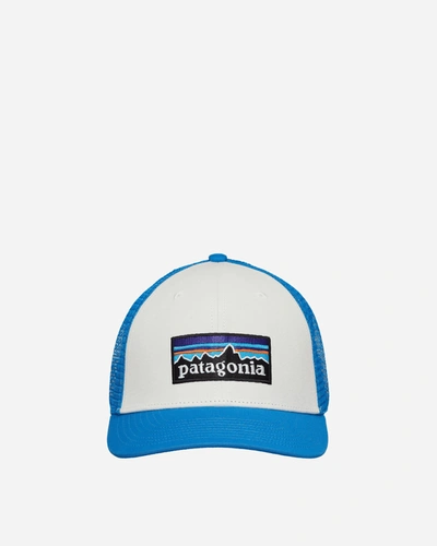 Patagonia P-6 Logo Trucker Hat In Blue