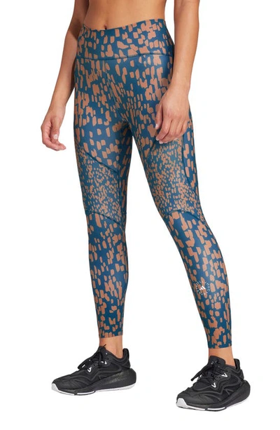 Adidas By Stella Mccartney Truepurpose Optime Training 7/8 Leggings In Tech Mineral/ Timber