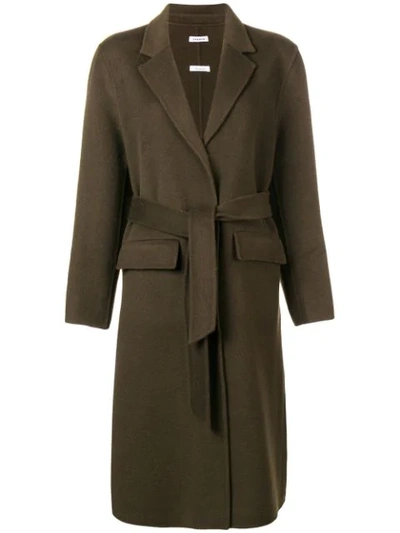P.a.r.o.s.h . Belted Trench Coat - Green