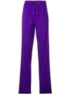 N°21 Contrasting Stripes Trousers In Purple