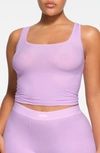 Skims Soft Lounge Tank In Sugar Plum