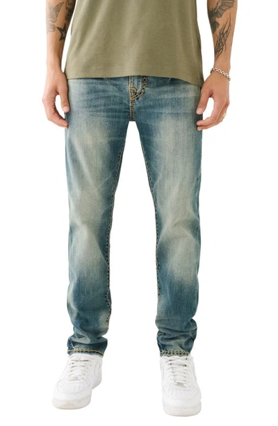 True Religion Brand Jeans Rocco Super T Skinny Jeans In El Estor Medium Wash