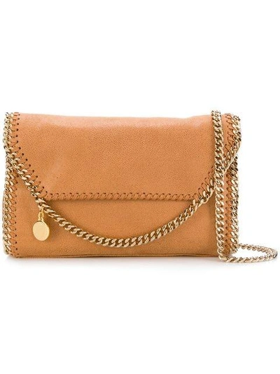 Stella Mccartney Falabella Shoulder Bag In Brown