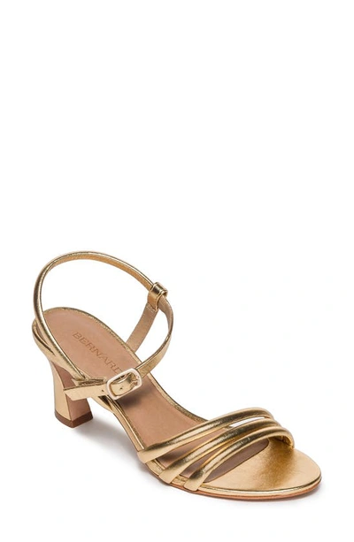 Bernardo Footwear Noor Ankle Strap Sandal In Gold