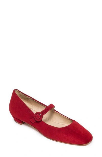 Bernardo Footwear Gabriela Mary Jane In Dark Red