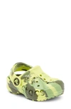 Crocs Kids' Baya Marble Clog In Citrus