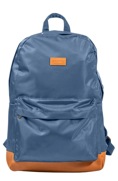 Champs Water Resistant Nylon Backpack In Blue