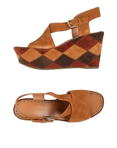 Sigerson Morrison Sandals In Brown