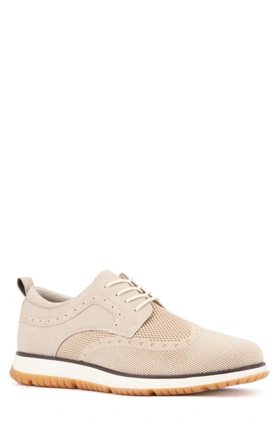 New York And Company Wiley Oxford Sneaker In Beige