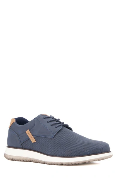 New York And Company Coda Derby Sneaker In Navy