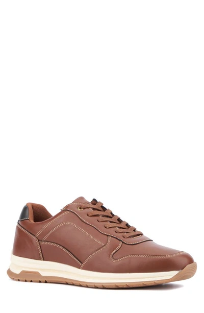 New York And Company Haskel Low Top Sneaker In Brown