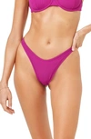 L*space Dominic Bitsy Bikini Bottoms In Berry