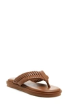 Kelsi Dagger Brooklyn Tidal Flip Flop In Cognac