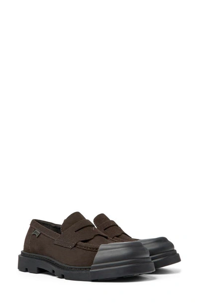 Camper Junction Loafer In Dark Grey