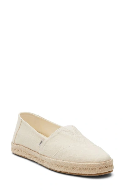 Toms Alrope Espadrille In White