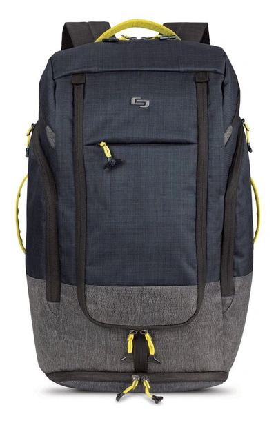 Solo New York Everyday Max Backpack In Black/ Navy