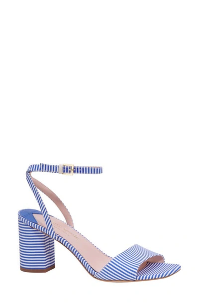 Kate Spade Delphine Ankle Strap Sandal In Wild Blue Iris/ Fresh
