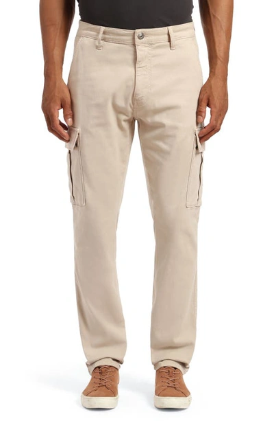 Mavi Jeans Sam Twill Cargo Pants In Silver Gray Luxe Twill