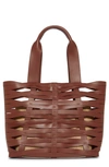 Vince Camuto Cecil Tote Bag In Saddle Cow Oregon