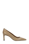 Hugo Boss Janet Pointed Toe Pump In Medium Beige