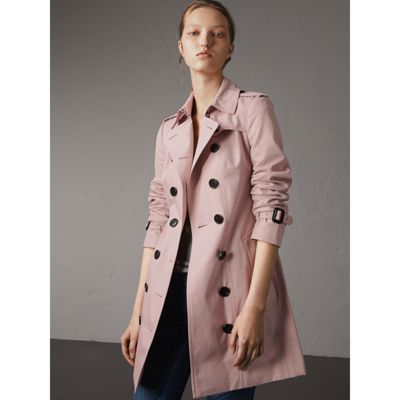burberry trench pink