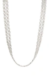 Tasha Crystal Cluster Choker Necklace In Metallic