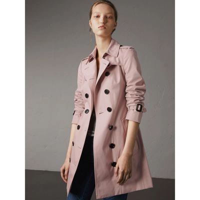 Burberry cheap trench pink