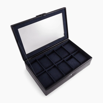 Le Tanneur Coffret 10 Montres En Cuir In Black