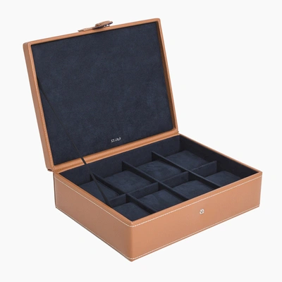 Le Tanneur Coffret 8 Montres En Cuir In Brown