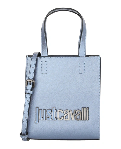 Just Cavalli Logo Tote In Multi