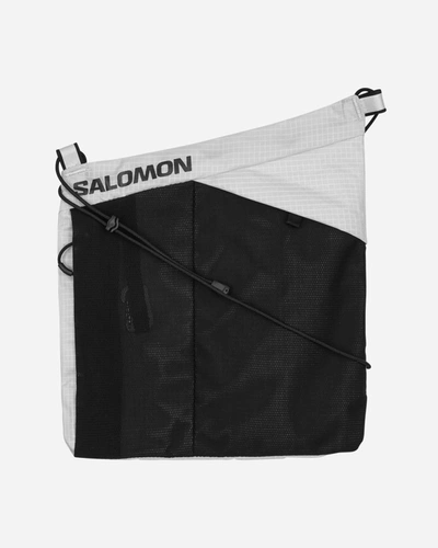 Salomon Acs 2 Crossbody Bag Metal In Gray